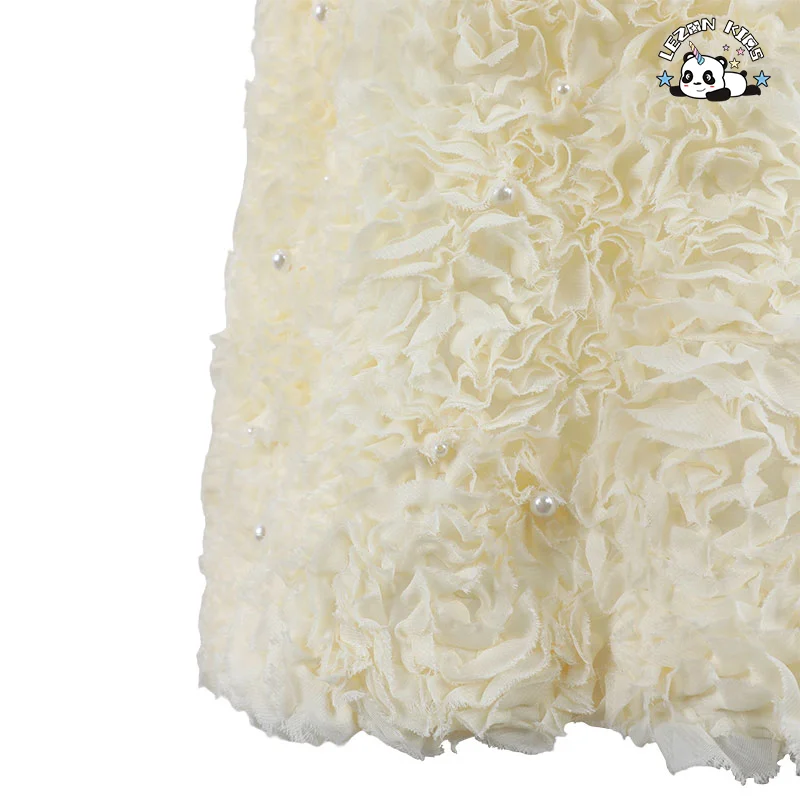 LEZONKIDS - Customizable Girls' Princess Dress Flower Girl Wedding Dress Little Girl's Birthday Evening Dress
